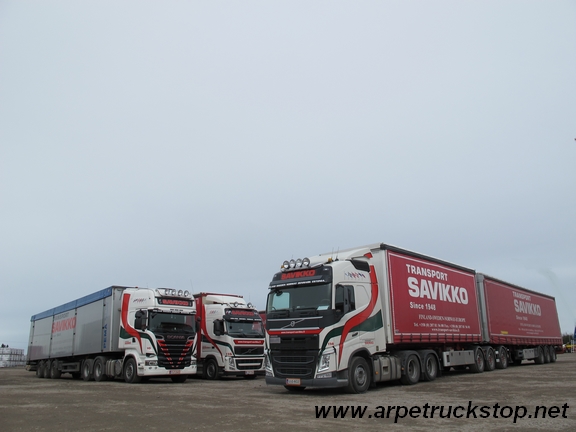 Transport Savikkko, Volvo , Scania